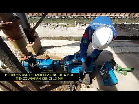 SOPIAN - PENGGANTIAN BEARING MOTOR FILTER FEED PUMP