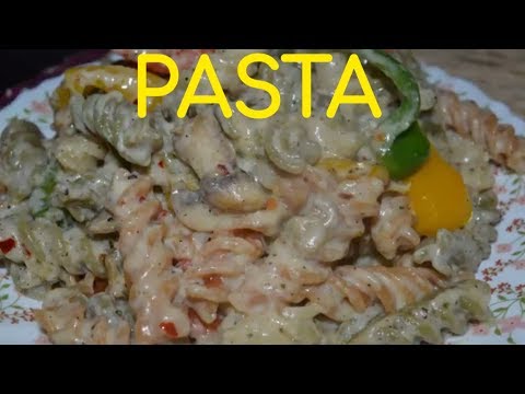 घर मे कैसे पास्ता बनाये | How to make Pasta in White Sauce | পাস্তা কি করে বানাবো। #MakeEasyPasta