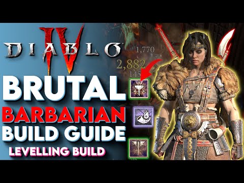 Try This BRUTAL Barbarian Build Guide in Diablo 4 - Ancients Build (Diablo 4 Barbarian Class Guide)