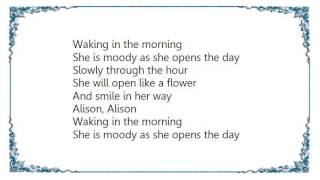 Budgie - Alison Lyrics