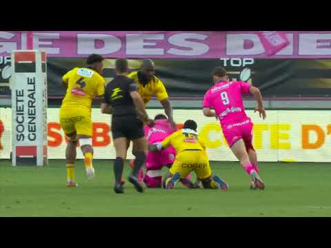 TOP 14 - Essai de Romain BRIATTE (SFP) - Stade Français Paris - Stade Rochelais