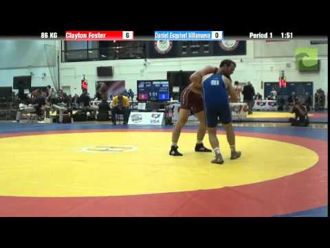 86 KG R16 - Clayton Foster (GRIT/CWC) vs. Daniel Esquivel Villanueva (Mexico)