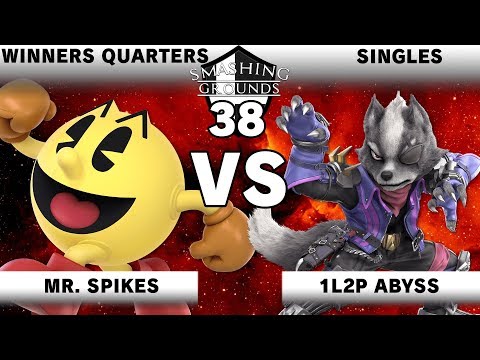 Smashing Grounds 38 Winners Rd 4 - 1L2P Abyss (Wolf) v Mr  Spikes (Pac Man)
