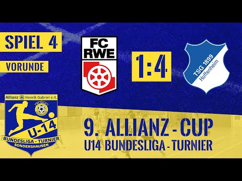 9. Allianzcup 04.02.23 | Spiel 4 | FC Rot-Weiß Erfurt - TSG 1899 Hoffenheim 1:4 | Vorrunde