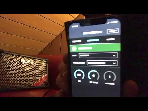 Boss Cube Street II Harmony Funktion with I-phone bluetooth cube street 2 app