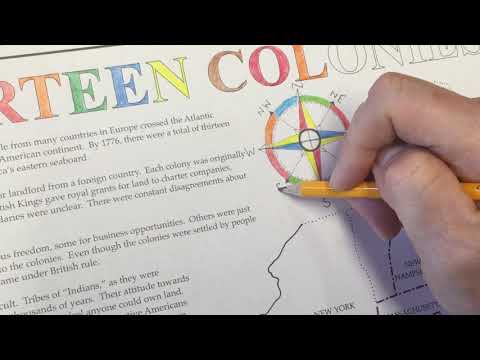 Thirteen Colonies Map Workshop 1 7
