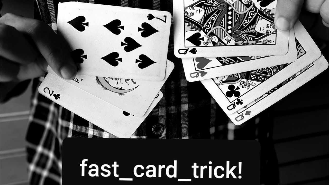 كيف تخدع اصحابك باقل عدد ممكن بالاوراق