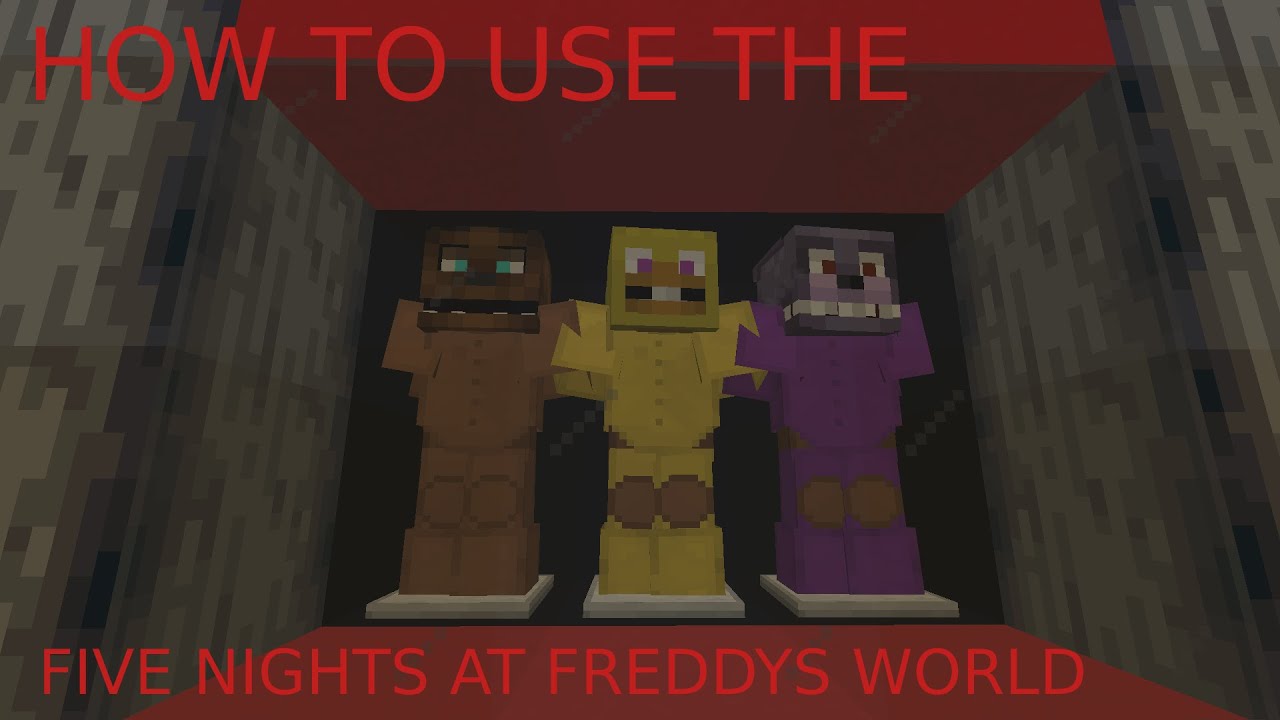 Five Nights at Freddy's 1 V2 map 1.16.4 Minecraft Map