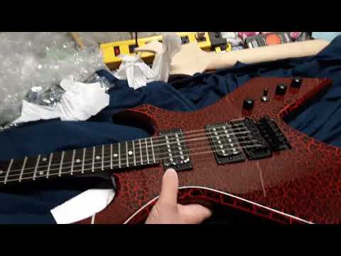 2022 Stranger Things BC Rich Warlock unboxing, low serial number