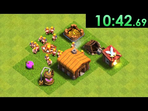 Speedrunning Clash of Clans is Harder Than You Think