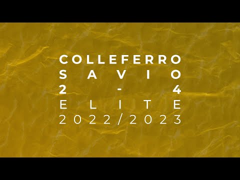 Juniores Elite 2022/2023 - Colleferro v Savio