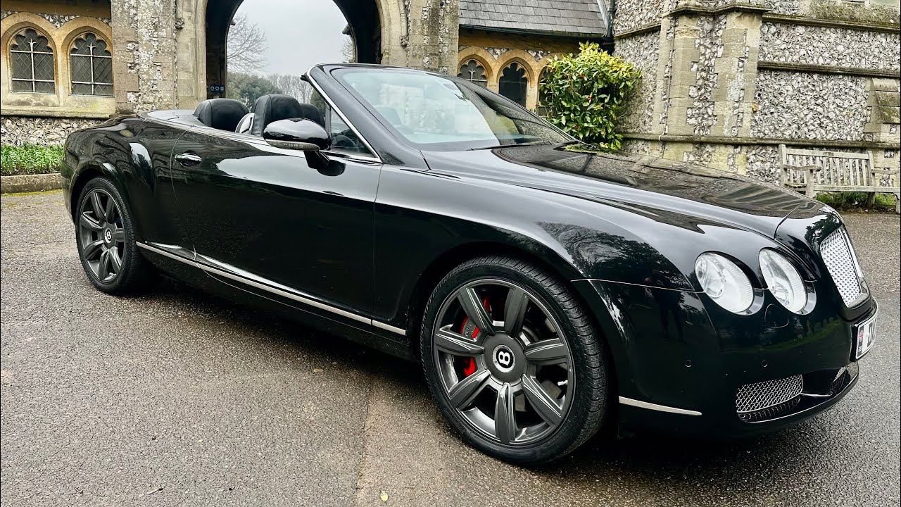 2007 Bentley Continental 6.0 W12 GTC Auto 4WD