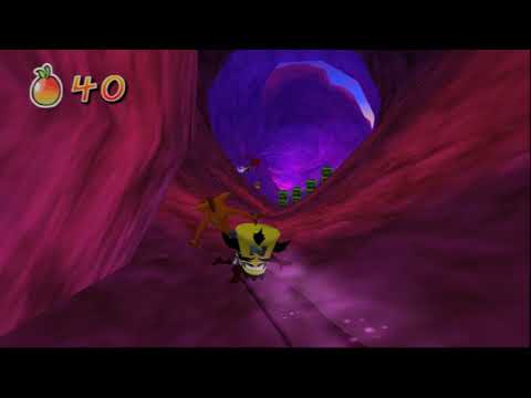 Crash Twinsanity  (PS2) walkthrough - Rock Slide Rumble