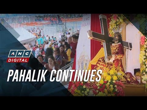 Traditional 'Pahalik' continues at Quirino Grandstand | ANC