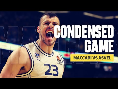 Condensed Game: Maccabi vs ASVEL | התרכיז: כל הסלים - מכבי נגד וילרבאן