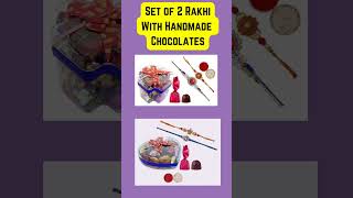 Rakhi With chocolate #chocolategifts #rakshabandhan  #rakhispecial #rakhi #chocolate #rakhisweets