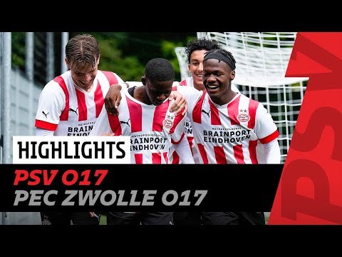 ACHTKLAPPER 🤯 | Highlights PSV O17 - PEC Zwolle O17