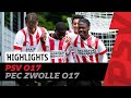 ACHTKLAPPER ? | Highlights PSV O17 - PEC Zwolle O17
