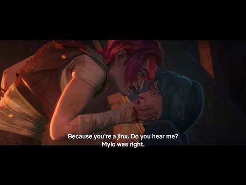 Vi hits Powder Episode 3 Ending | Netflix | Arcane