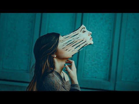 Neon Glow Effect Portrait Photoshop Tutorial