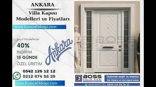 Ankara Villa Kapısı Modelleri Fiyatları | Boss Kapı #villakapisi #ankaracelikkap