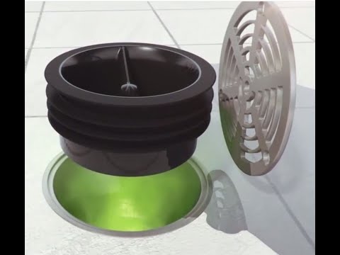 Green Drain - Clapet anti-retour hydraulique en silicone pour siphon de sol_2