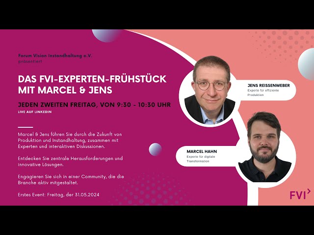 01st FVI Expert Breakfast - 31.05.2024