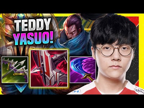 TEDDY IS A MONSTER WITH YASUO! - T1 Teddy Plays Yasuo ADC vs Ziggs! | Season 11
