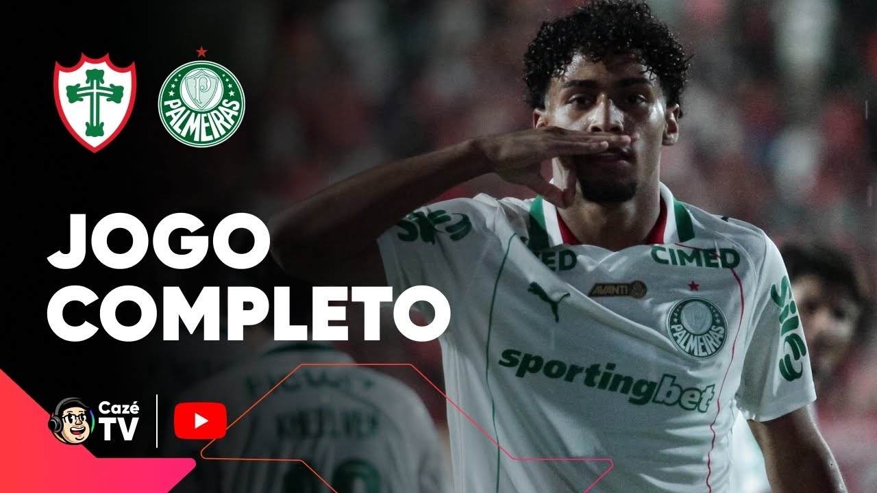JOGO COMPLETO: PORTUGUESA X PALMEIRAS | PAULISTÃO 2026 | FASE DE GRUPOS | 1ª RODADA