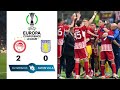 Olympiakos vs Aston Villa 2-0 Highlights | Europa Conference League Semifinal - 2023/2024