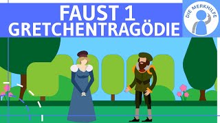 Faust 1 - Gretchentragödie einfach erklärt - Dramenform, Aufbau, Inhalt &amp; Szenenbeispiele, Literatur