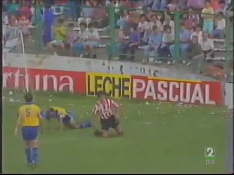 CD Logroñés 1 Cádiz CF 0 (Liga 1992-1993). Salvación épica del Logroñés