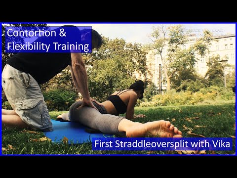 84 Flexyart Contortion Training: Vikas First Oversplit - Also for Yoga, Pole, Ballet, Dance People