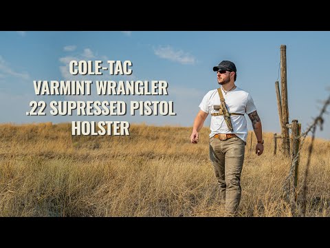 Cole-Tac .22 Suppressor Holster
