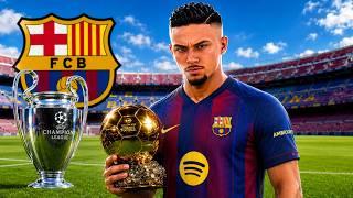 MODO CARREIRA DO CADUH NO BARCELONA COMPLETO no FC26 | O FILME do CADUH TREM !!