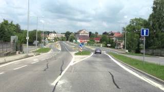 preview picture of video 'Grenzübergang Zawidow (Seidenberg) / Habartice (Ebersdorf) Border Crossing'