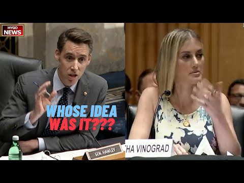 'Whose Idea Was It?' Was it your idea to establish Disinformation board? Senator Hawley Grills DHS