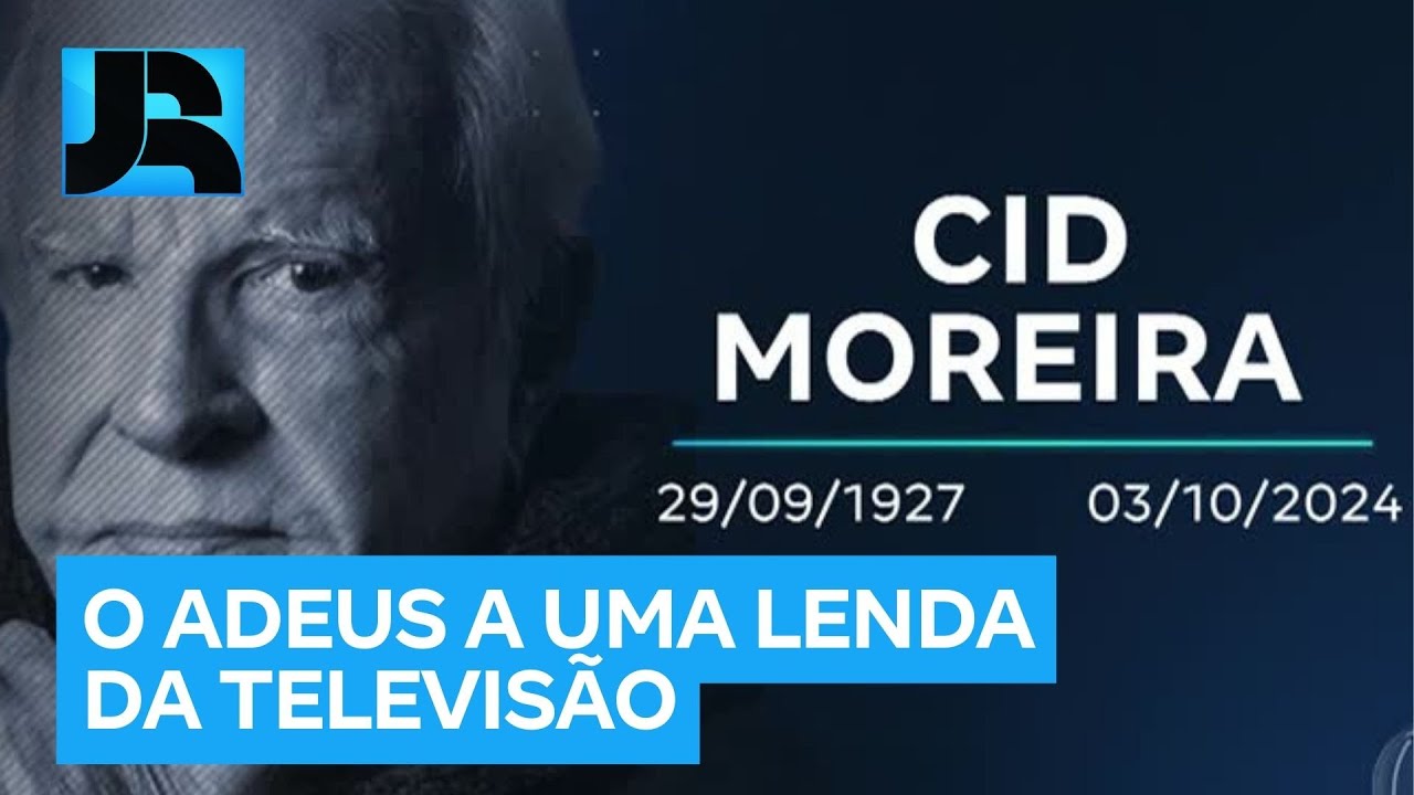 Cid Moreira, ícone da televisão e do jornalismo brasileiro, morre aos 97 anos