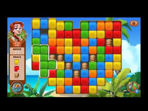 Lost Island Blast Adventure Level 122 NO BOOSTERS - A S GAMING