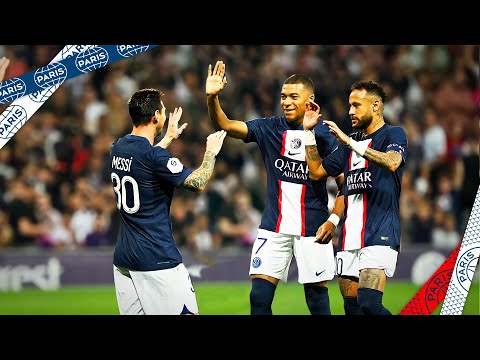 Best Moments of the Mbappé - Neymar - Messi Trio in August 🔴🔵