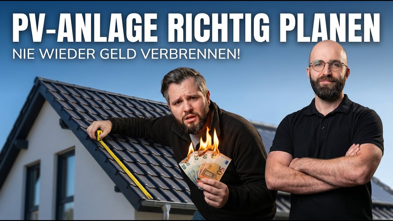 PV-Anlage fürs Einfamilienhaus: So sparst du tausende Euro mit der richtigen Planung