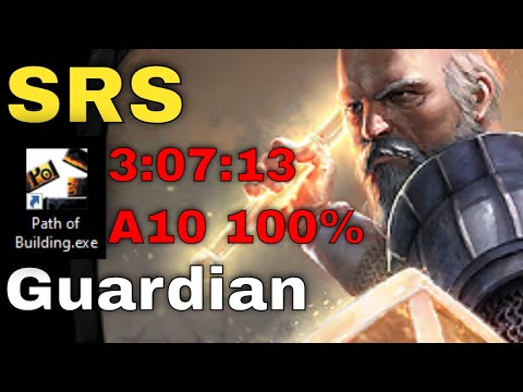 SRS Guardian League Starter Leveling Guide SSF - All Skill Points & Labs [3.23 PoE]