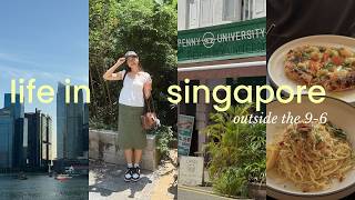 weekend reset in singapore 🪴☕ living outside the 9-6