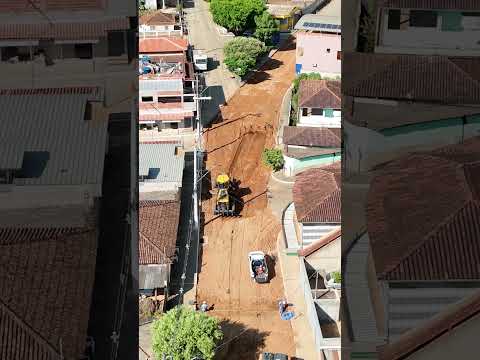 Asfaltamento da Rua Terezinha Luna - B. São Sebastião #pingodaguamg