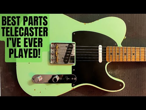 This Is The Best Parts Telecaster I've Ever Seen Or Played! - Partscaster Bliss!