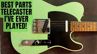 Video thumbnail for This Is The Best Parts Telecaster I've Ever Seen Or Played! - Partscaster Bliss! by Marty5150