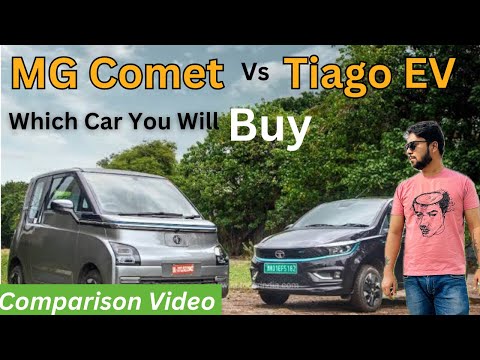 MG Comet Vs Tata Tiago EV || Detailed Comparison