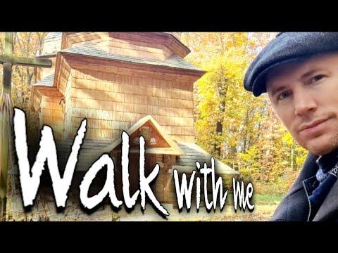 Forgotten buildings in an empty forest - L'viv, Ukraine - Lviv walking tour with an Englishman