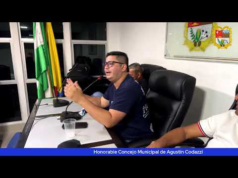 🔴📡 EN VIVO | SESIONES EXTRAORDINARIAS EN EL CONCEJO MUNICIPAL DE AGUSTÍN CODAZZI