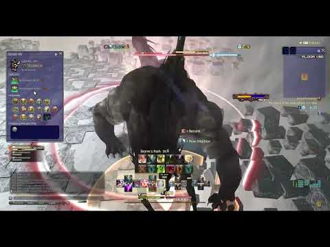 PotD WAR Solo (6.08) - Floor 180 Boss - Dendainsonne (Behemoth)